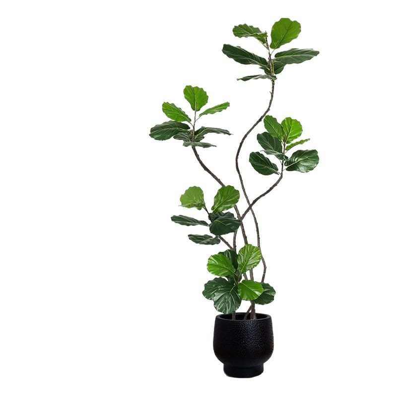 中古风绿植仿真琴叶榕客厅轻奢高级感假树仿生绿色植物室内装饰,鲜花速递/花卉仿真/绿植园艺,仿真绿植,淘宝优惠券,粉丝福利购,淘宝优惠卷