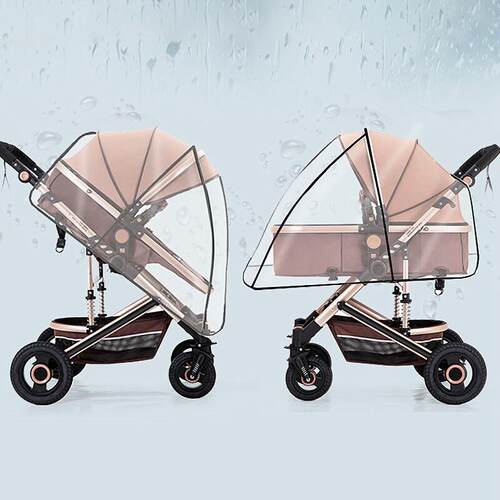 Universal Stroller Rain Cover Baby Car Weather Wind Sun Shie