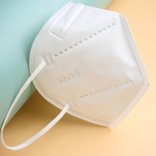Disposable KN95 face mask black white 3D mask
