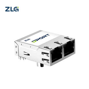 DPort ZLG致远电子 以太网模块 集成式 ECT EtherCAT从站开发模块