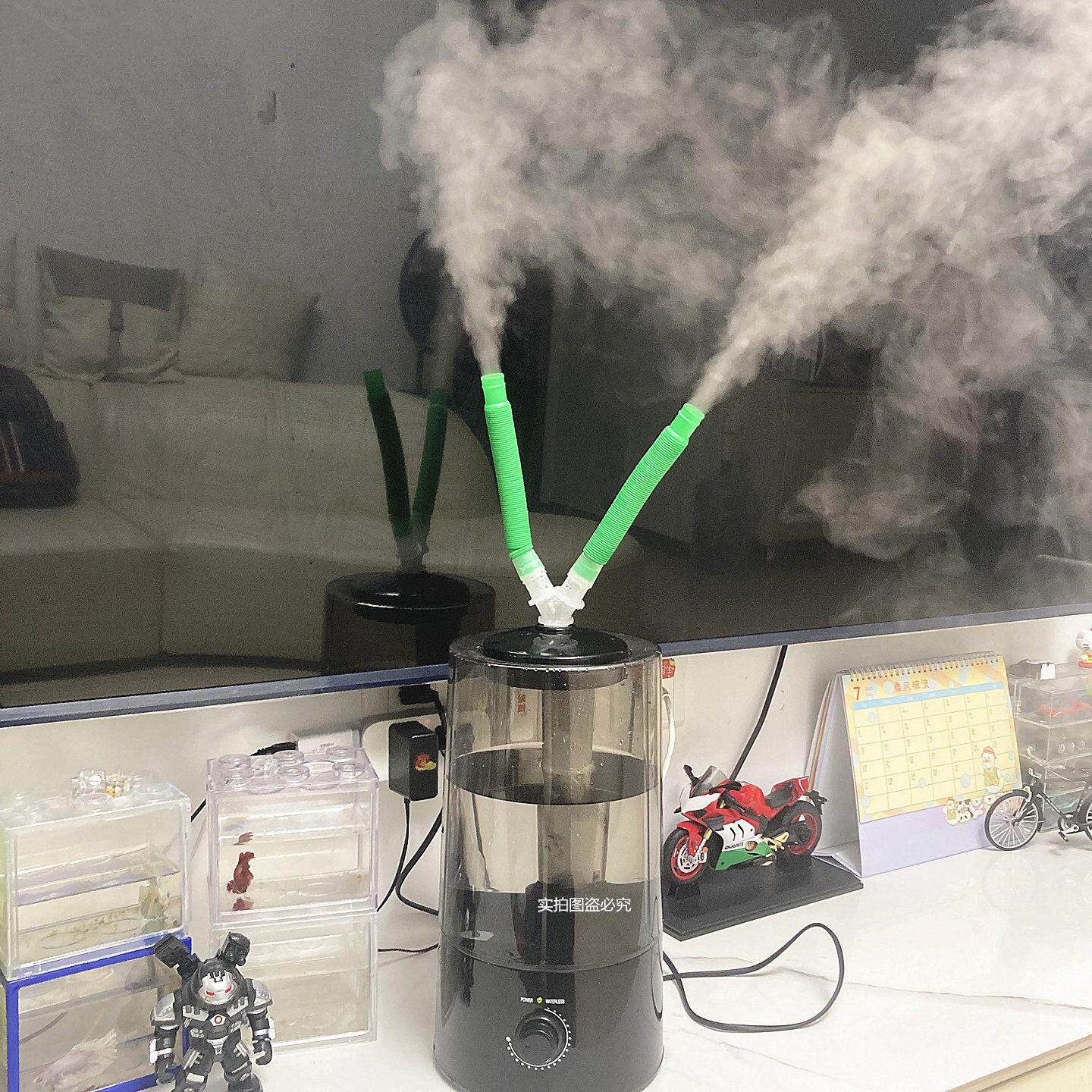 爬宠加湿器植物陆龟蜥蜴喷雾寄居蟹加湿器变色龙树蛙宠物蔬菜加湿