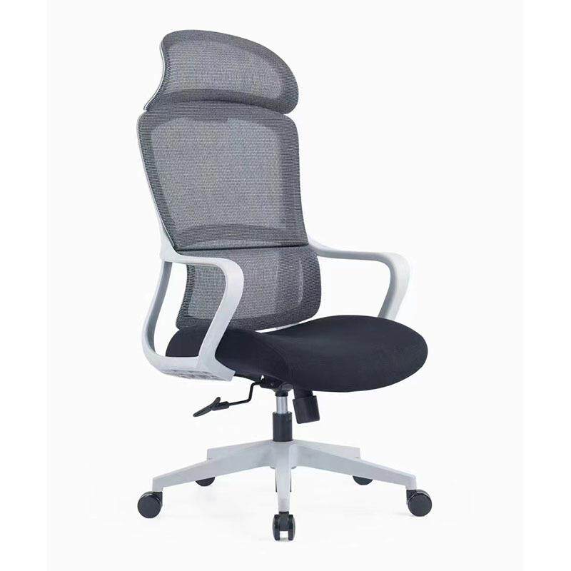 办室人体工网学办公公电脑椅大头枕护腰久布ZMC-030坐不累椅高背