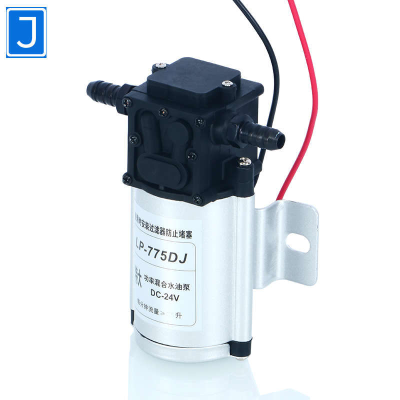 汽车货车淋水器配件电动增压抽水泵12V24V刹车滴水自吸泵改装开关