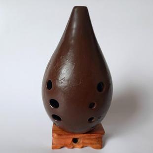 正品 满口埙埙十孔埙埙土梁良专书土法刻字业满口FG