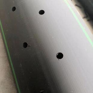 HDPE打孔管渗水管高密度聚乙烯井壁管PE透水盲管PE灌溉管