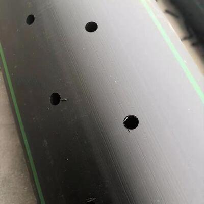 HDPE打孔管渗水管高密度聚乙烯井壁管PE透水盲管PE灌溉管