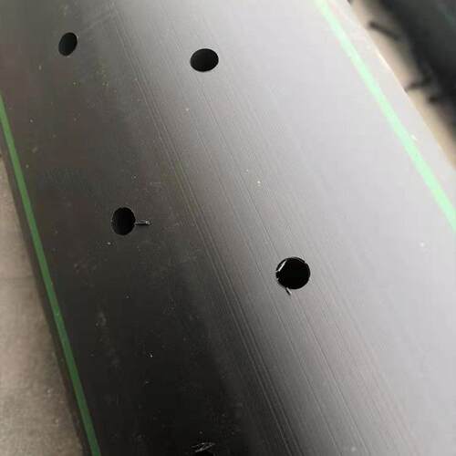 HDPE打孔管渗水管高密度聚乙烯井壁管PE透水盲管PE灌溉管