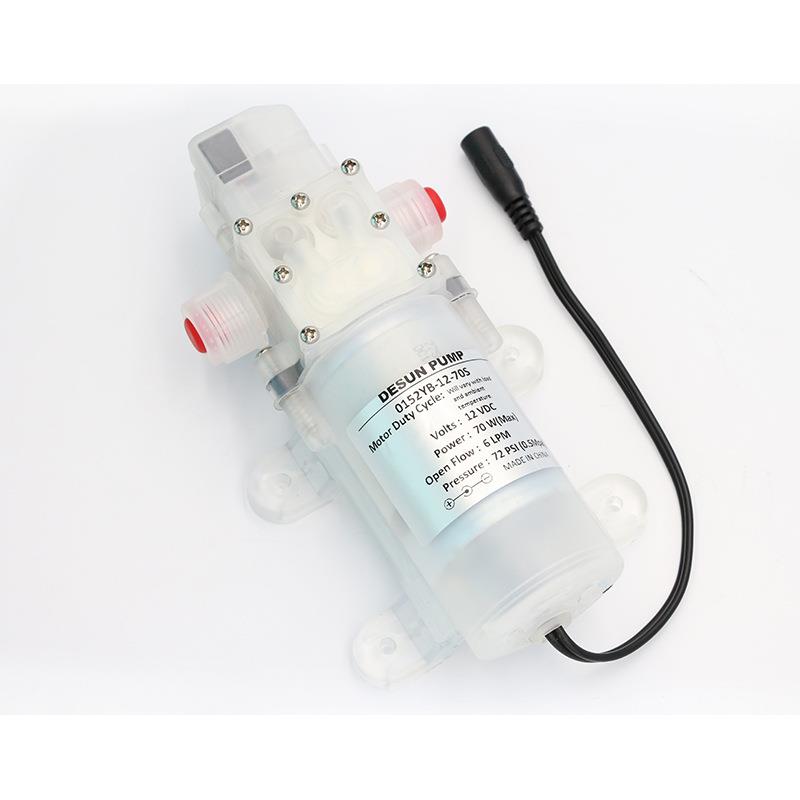 0152Y食品级隔膜泵70w流量6L/min扬程30m牛奶咖啡机增压泵饮料机