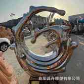 水景园林金属浪花浪花装 饰镜面摆件厂家直销酒店雕塑不锈钢仿真