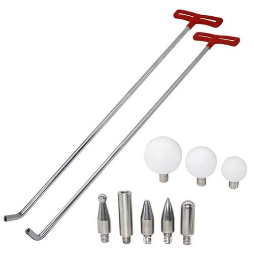 热销汽车凹陷修复工具撬棍汽车钣金维修合金锰钢钩子工具组合套装