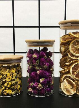 样板房间厨房软装摆件售楼展厅橱柜密封罐装饰品创意现代简约轻奢