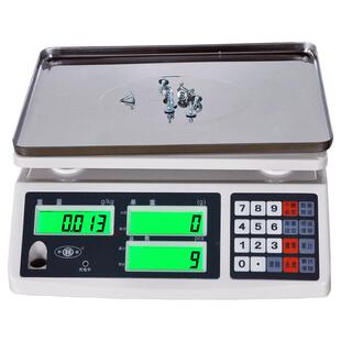 0SQACS-30 5工业商用3kg电子称 1公斤3公斤数称 高精度电点子秤桌