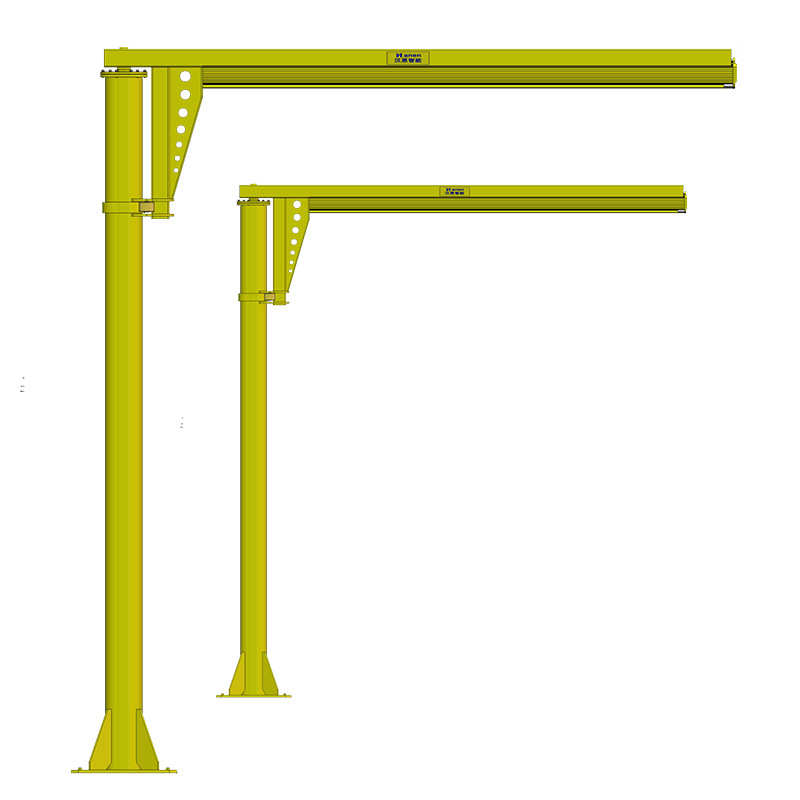 悬臂吊电动葫芦小型0.5吨起重机高博款组合套装立柱式KBK悬臂吊