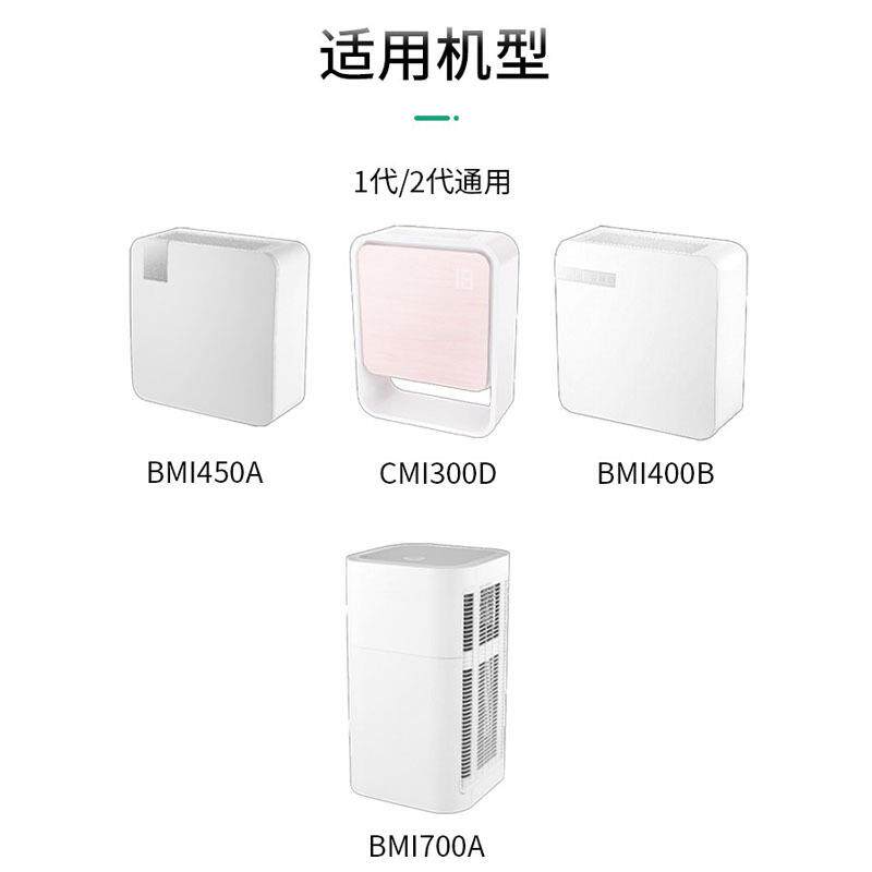 豹米空气净化器 老款1代2代通用滤芯 H14级HEPA滤网 CMI300A机型