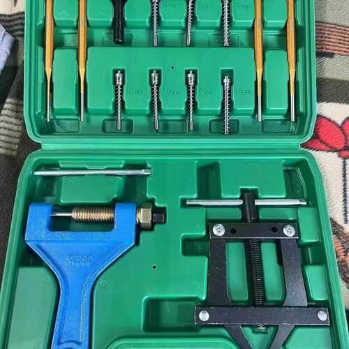 链条专用紧链器截工具收割机截链拆卸冲子摩托车专用工具钳式