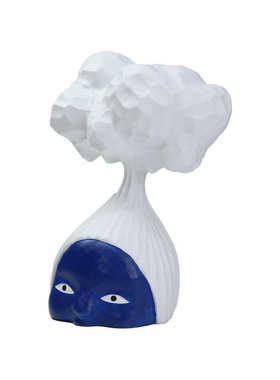 现代艺术人物雕塑抽像人脸树脂创意摆件样板房销售中心软装搭配