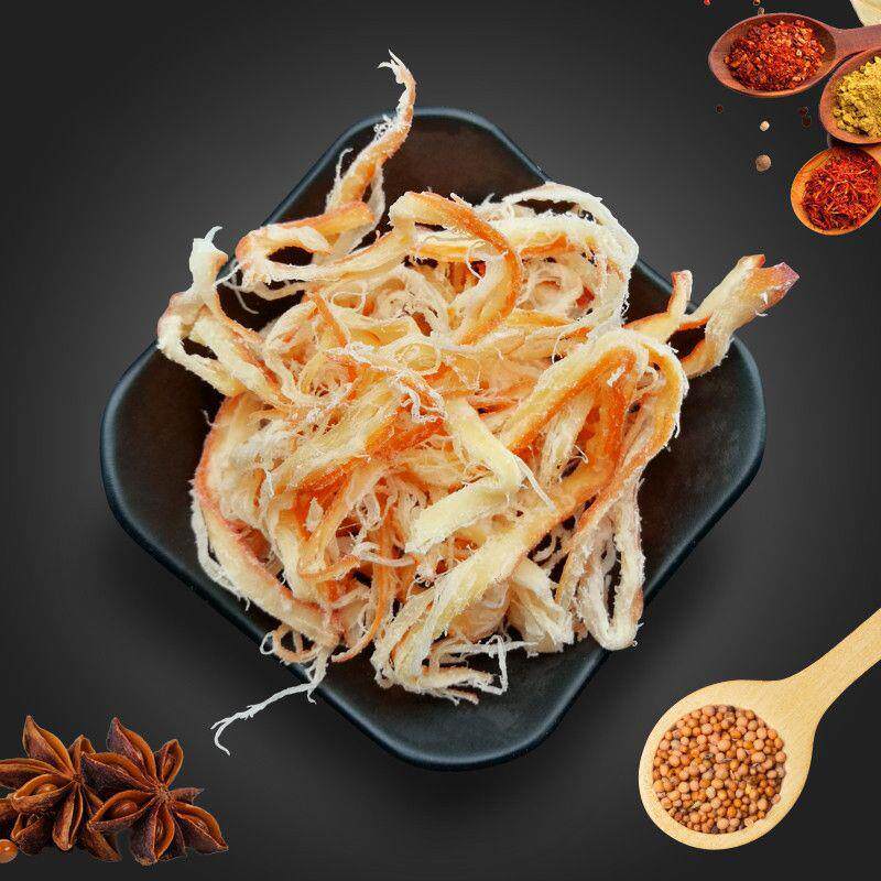 湛江特产碳烤鱿鱼丝原味香辣鱿鱼丝铁板烧鱿鱼丝即食零食