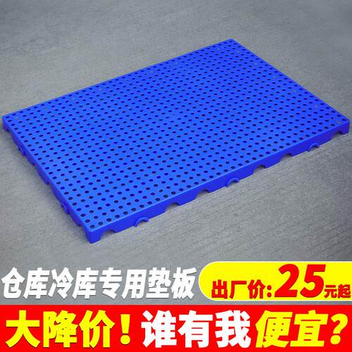 塑料防潮垫板地台板超市仓库冷冻库垫地板栈板垫仓板宠物地垫托盘