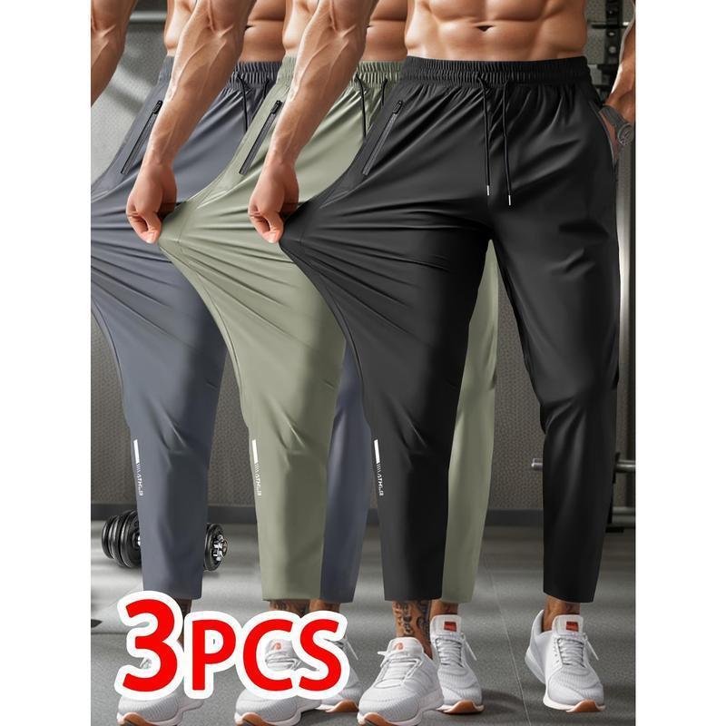T 25499 High elastic quick-dry beam long pants 弹速干束脚 - 实物图