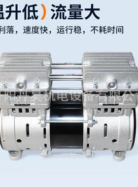 丹昊机电L750OD直流无V油空压载机DC2448V静音OL750D活塞式免保养