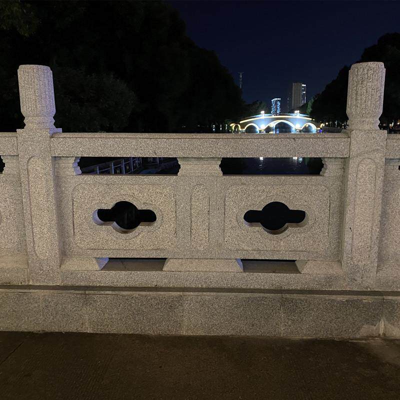 汉玉栏板青石河道白护浮雕阳栏台学校升旗石台围栏NQD石拱桥栏杆