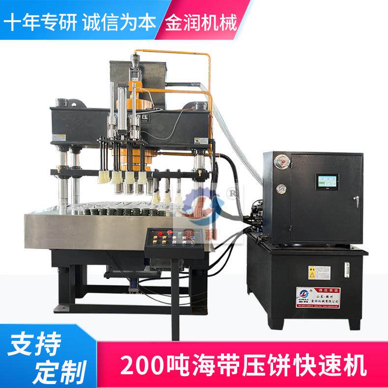 金润200吨四梁四柱液压机 茶叶压饼成型机海带压饼机 200T压力机