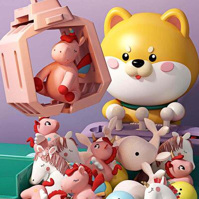 Children's claw doll machine toys for oys and girls, sma