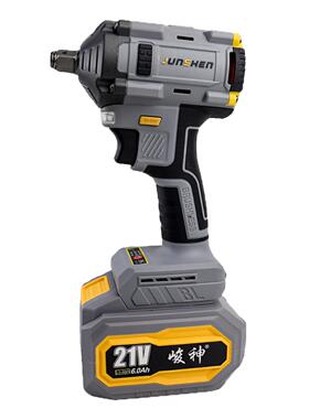 峻神600N无刷电动扳手大扭力架子工轮胎汽修充电JS-600-21A电扳手