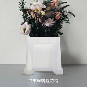 醒花桶欧勃亚拍市桶厂家直销方形桶牢固耐用展示花桶