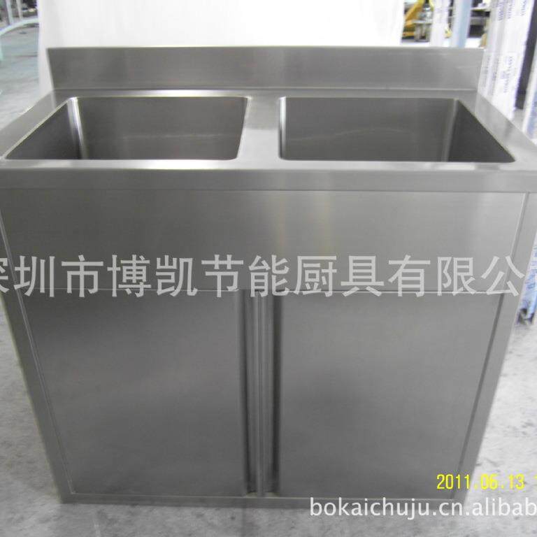 凯商362用槽工程304足料星不锈钢双水 酒店博饭店水槽 餐饮厨具设