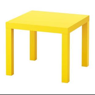 锦宜家小方桌39 简约白色小茶几小木桌小桌子拉克边桌简易家用 包邮