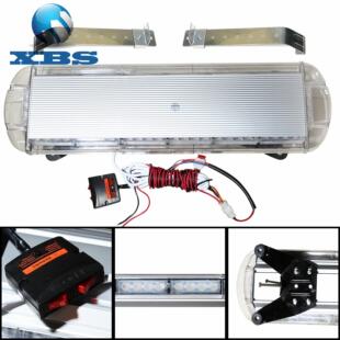 56LED爆闪灯12 24V汽车警示灯长排爆闪灯56W汽车警示灯