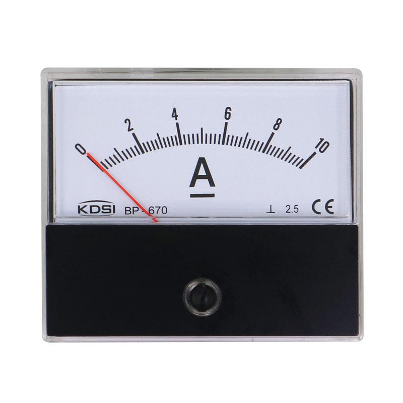 康的斯供应BP-670DC10A直接式指针式直流电流表CE认证电流表