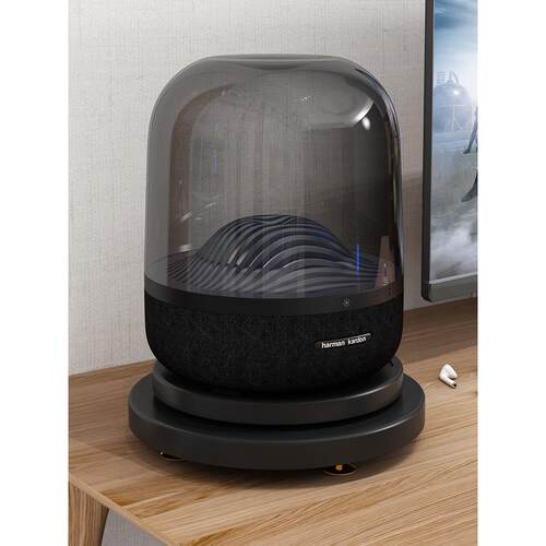 芙蕾米Harmankardon Harman Kardon釉面4/3代桌面托盘底座扬声器音频支架减震板床笠拉车