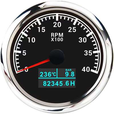 85mm三合一多功能仪表 船用 车用 多规格CX8087 8089 8093 CX6075