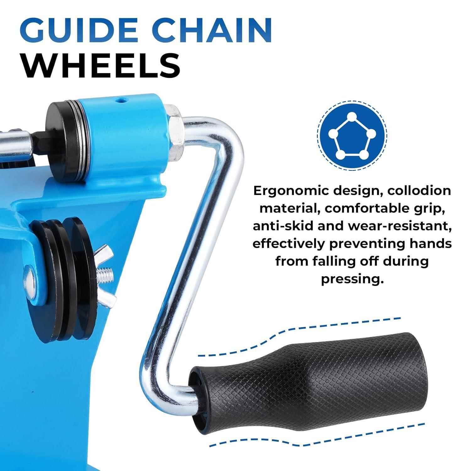 电锯断器和转锯轮2器合1链条断路器和铆钉旋转电FDW断链路器铆