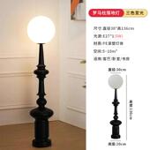 高档头中灯古罗马柱客厅落灯法式 饰台书房沙 地覆古卧室床气氛灯装