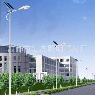 汇杰照明太阳能单臂路灯节能40W高速城市道路灯杆