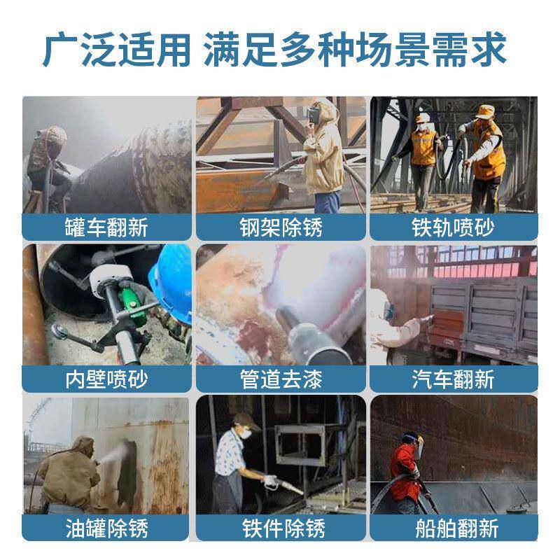 小型水砂机移除锈除漆高压动水打砂机手77动抛喷光无尘喷砂喷罐设