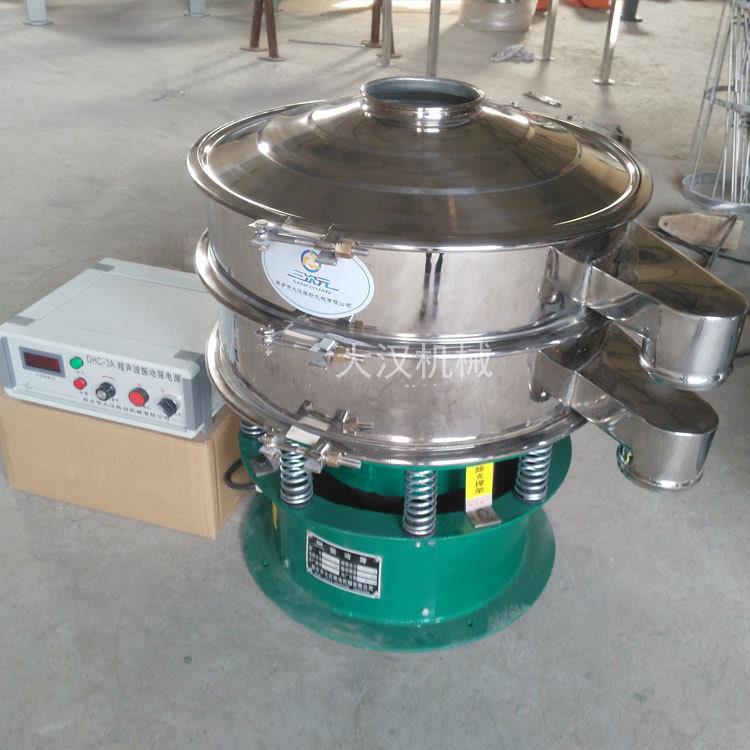 麦芽粉超声波动筛振面DHC粉直食品行超声波振动筛分机业新乡厂家