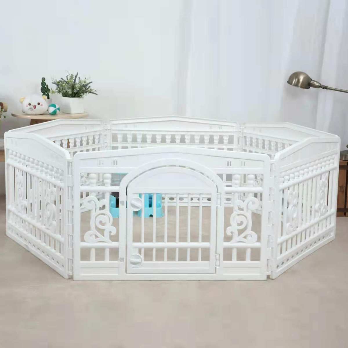 狗狗门泰迪宠物栅栏围栏宠物狗窝中小型隔室内笼子犬狗狗栏围栏