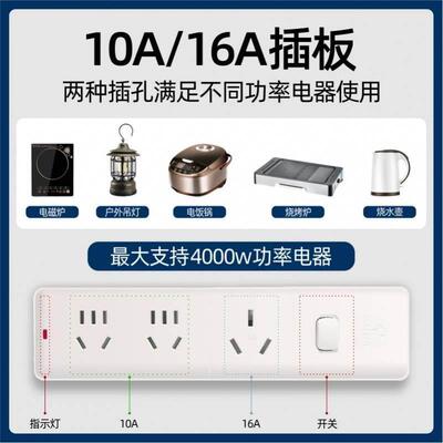 岚图free汽车用品新能源电动车专用外放电枪户外取电设备插头配件