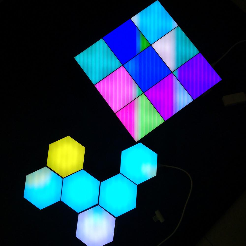 声控床头壁灯简约创意拾音灯LED节奏灯书房装饰声控调光墙壁灯