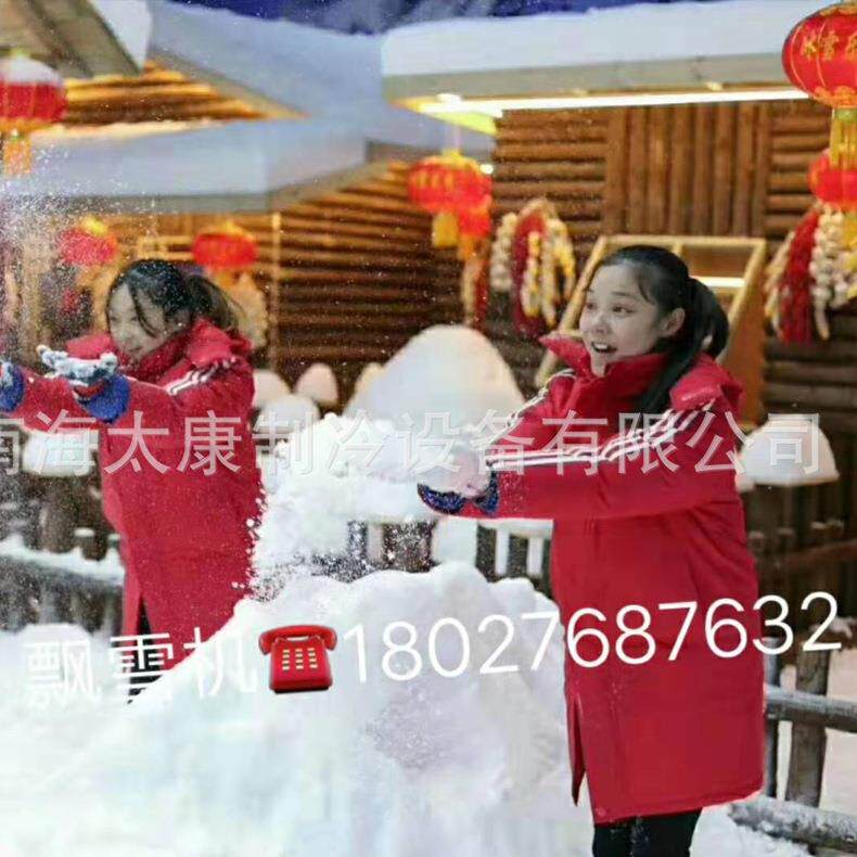 温泉飘雪机商用制雪机真雪室内室外飘雪机景区户外大面积喷雪机