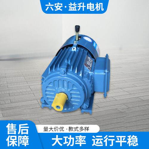 厂家供应YEJ160L-2极18.5W电磁制动三相异步电动机铜芯刹车电机