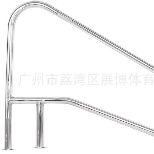 跨境厂家供应泳池扶梯304加厚不锈钢扶手 可做多尺寸款式水池扶手