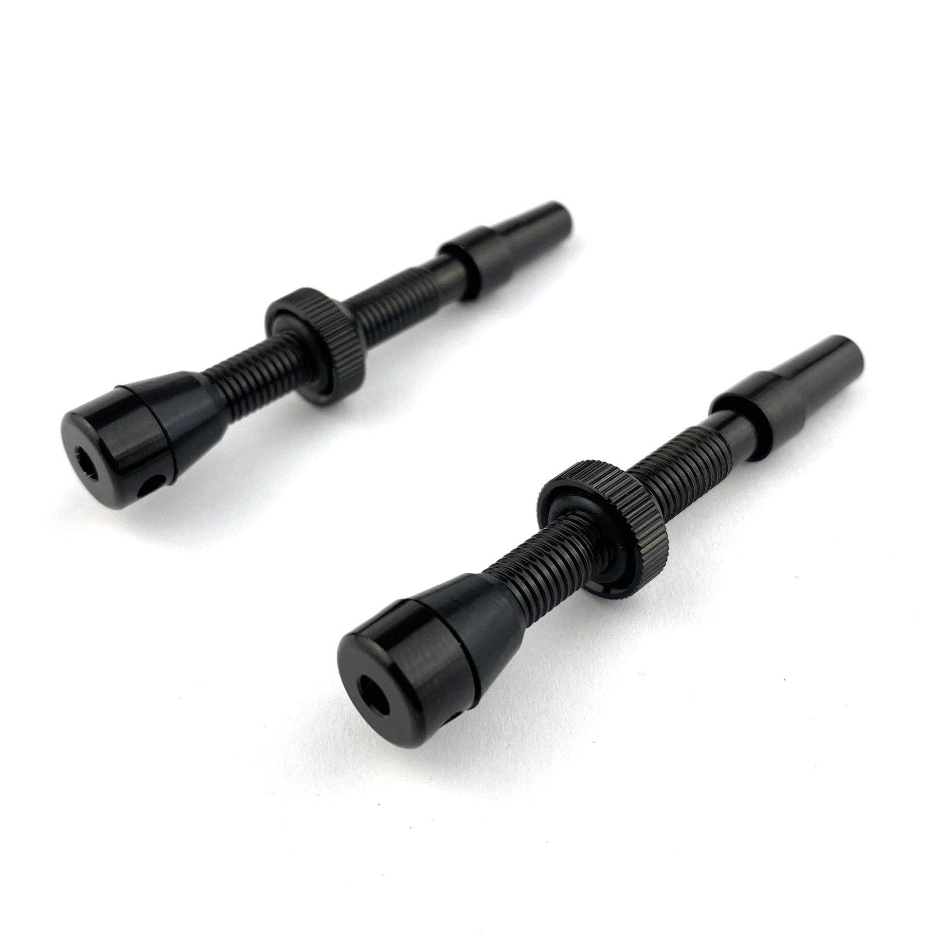 44mm彩色铝合金自行车真空气门嘴 真空胎法式气嘴 一个价