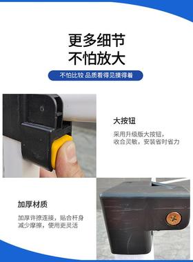 *广户帐篷自1007动摆架告摊雨棚伸缩外折叠四角遮阳棚定制遮阳大