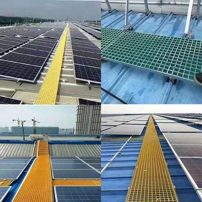 厂家直销玻璃钢格栅工光伏检修通道板化台地网格面板铁FXL路工平