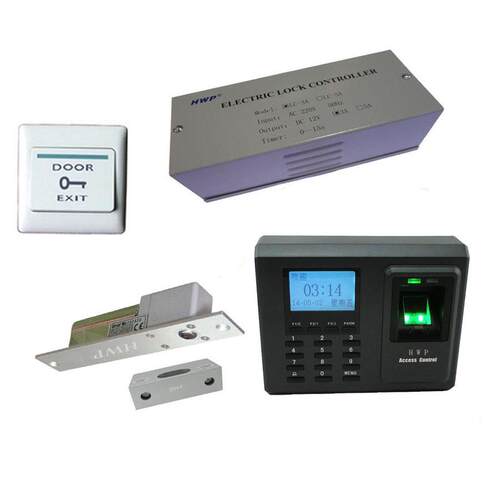玻璃门木门铁门办公室门禁套装指纹机套装AccessControl刷卡一体
